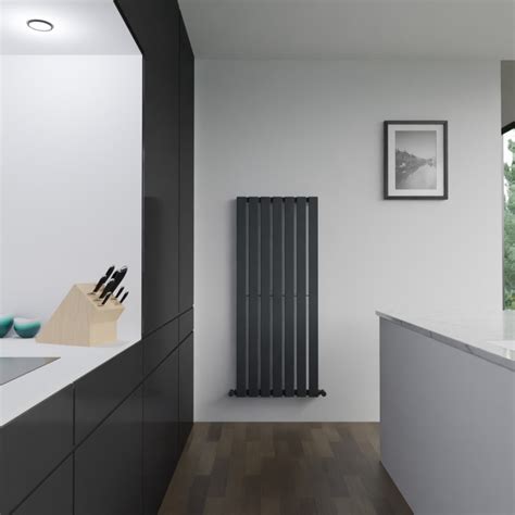 Mm W X Mm H Corwen Black Vertical Radiator