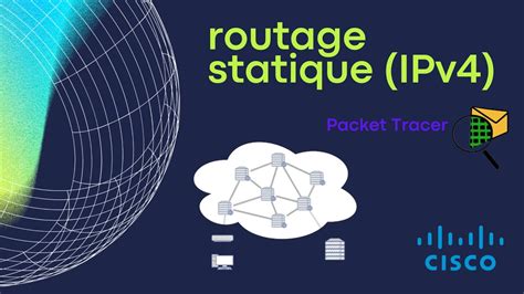 Routage Statique Ipv Sous Packet Tracer Partie Youtube