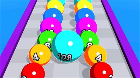 2048 Colors Ball Run 💸🎱 ️max Levels All Levels Gameplay Walkthrough