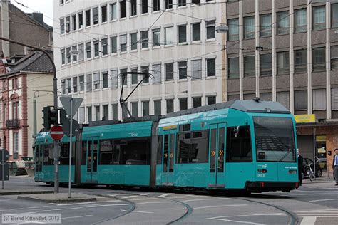 Deutschland Stra Enbahn Frankfurt Am Main Triebwagen