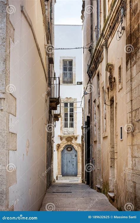 Scenic Summer Sight In Martina Franca Province Of Taranto Apulia