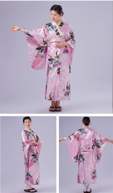 Fashion National Trends Women Sexy Kimono Yukata With Obi Novelty