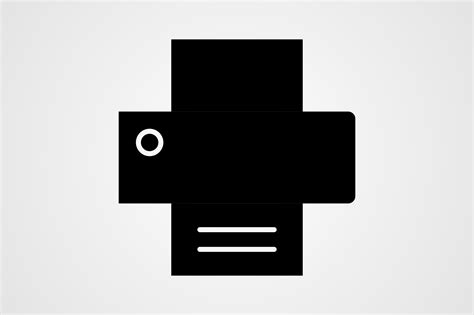 Fax Machine Glyph Icon Graphic By Graphic Nehar Creative Fabrica