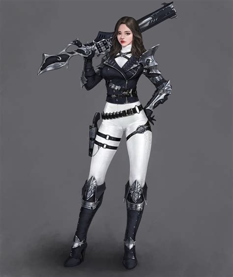 Artstation Gunner Harok Lee Fantasy Artist Fantasy Art Women Fantasy Girl Character