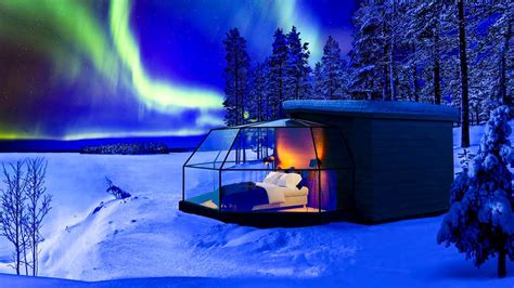 A Look Inside A Luxurious Glass Igloo Airbnb In Finland YouTube