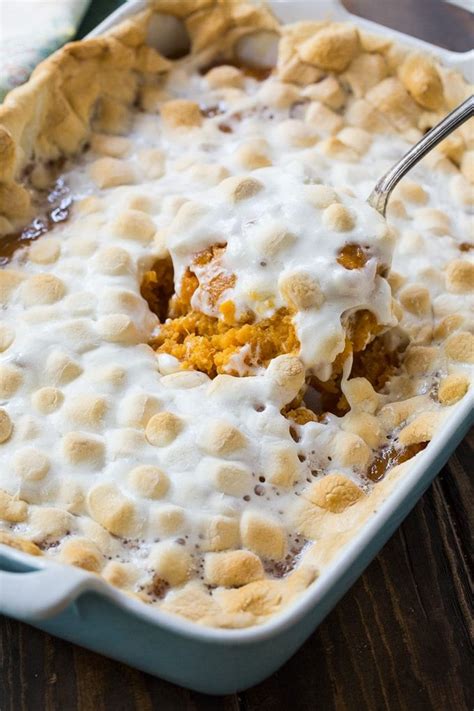 Sweet Potato Casserole With Marshmallows Recipe Sweet Potato Casserole Thanksgiving Recipes