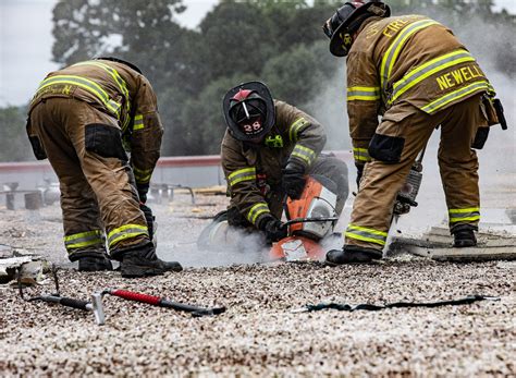 Charlotte Fire Department Trains at West Charlotte High School