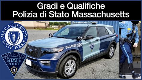 Gradi E Qualifiche Polizia Di Stato Massachusetts YouTube