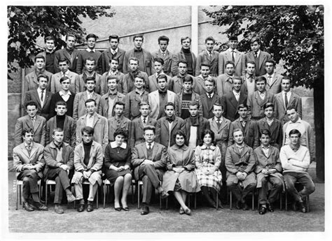 Photo de classe Math Sup de 1961 Lycée Gay Lussac Copains d avant