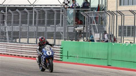 Motoamerica Medallia Superbike Race One Results From Cota Updated