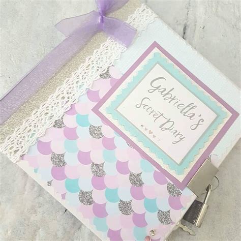 Personalised Girls Secret Lockable Diary Etsy