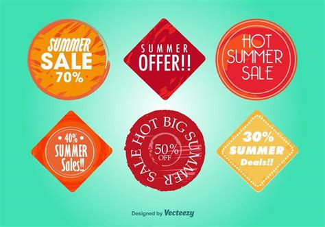 Hot Summer Deals 93652 Vector Art At Vecteezy