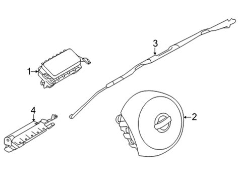 Air Bag Components 2021 Nissan Versa