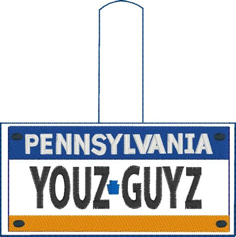 Pennsylvania State License Plate Design Make Your Own - Etsy