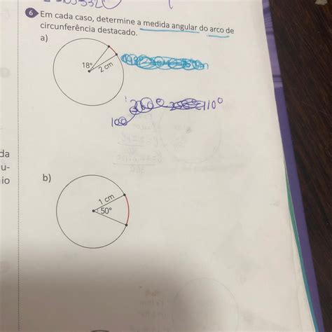 Determine A Medida Do Raio Da Circunferência Em Cada Caso Braincp