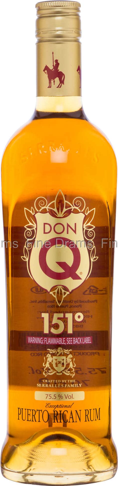 Don Q 151 Overproof Puerto Rican Rum