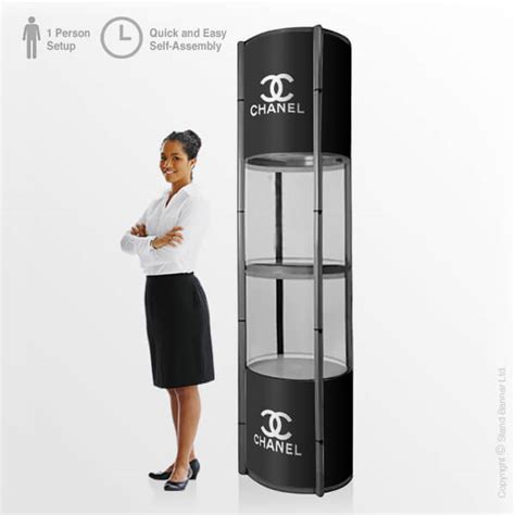 Product Display Tower Portable Exhibition Case Plinth