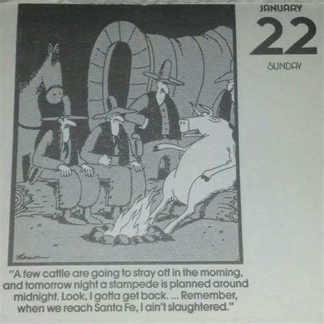 January The Far Side Off The Wall Calendar By Gary Larson