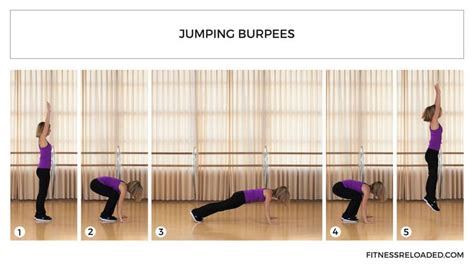 Burpees Exercise Variations Work Your Whole Body With One Move