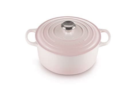 Le Creuset Signature Rund Gryta Cm Liter Shell Pink