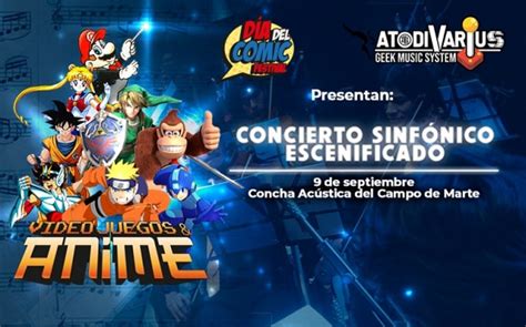 Concierto Sinf Nico Videojuegos Anime Joinnus