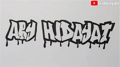 Detail Huruf Gambar Grafiti Nama Koleksi Nomer 21