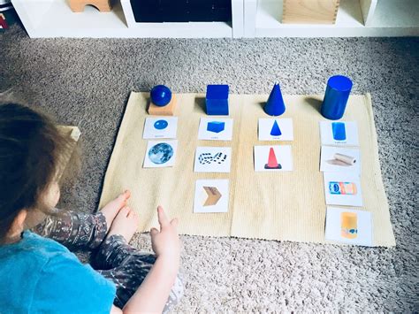 Montessori Sensorial Materials Geometric Solids And How We Use Them