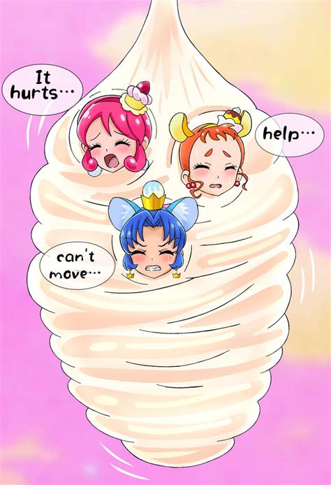 Cure Whip Cure Custard And Cure Gelato By Bad0t On Deviantart