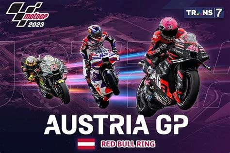 Jadwal Sprint Race MotoGP Austria 2023 Hari Ini Cek Jam Tayang Siaran