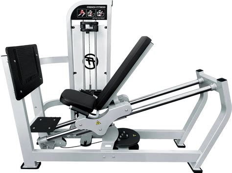 French Fitness Ffs Silver Seated Leg Press Sled Calf Raise Leg