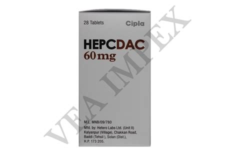 Hepcdac Mg Tablets Daclatasvir For Clinical And Personal At Best