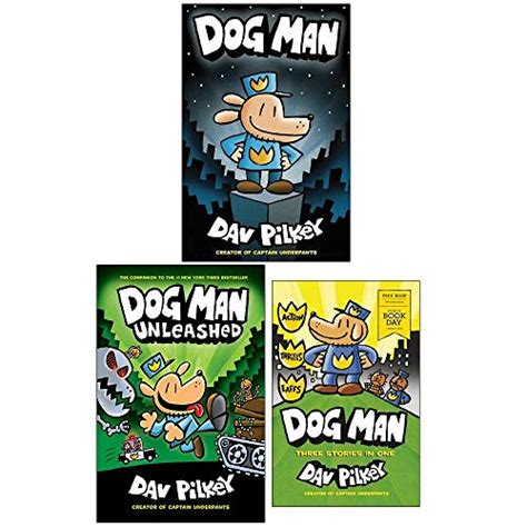 Dog Man Book 1,2 & World Book Day : 3 Books Collection Set (Dog Man ...