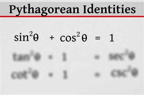 Solution Trigonometry Pythagorean Identities Studypool