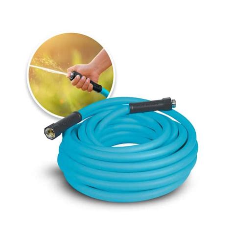 Aqua Joe 5 8 In Dia X 50 Ft Hybrid Polymer Garden Hose Ah50 Pro