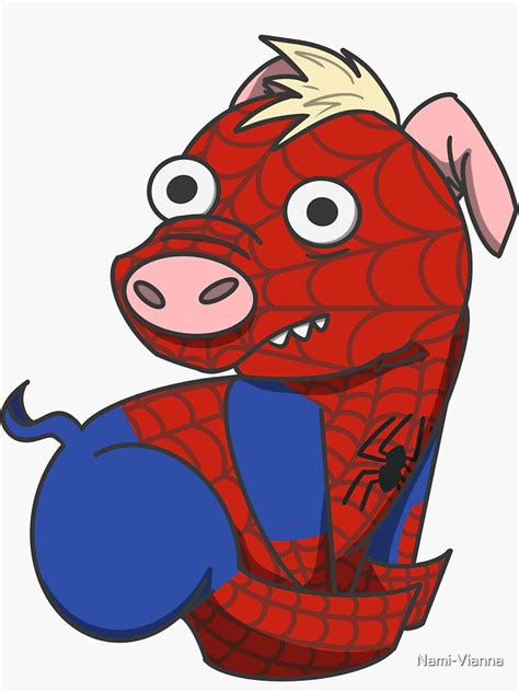 Spider Pig Sticker For Sale By Nami Vianna Redbubble