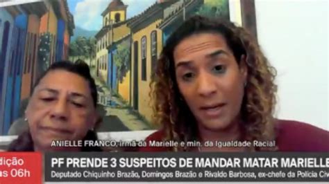 M E De Marielle Franco Se Pronuncia Ap S Pris O De Suspeitos Minha