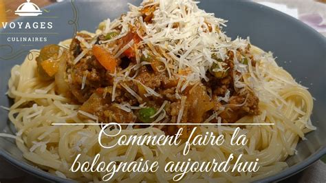 Comment Faire La Bolognaise Recette Sauce Bolognaise Bolognese