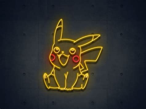 Download Neon Pikachu Wallpapers Bhmpics