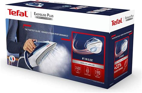 Tefal Easygliss Durilium Airglide Soleplate Steam Iron Watts