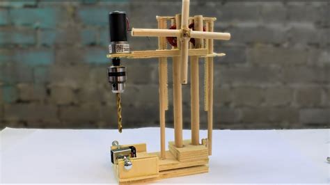 How To Make A Diy Drill Press Youtube