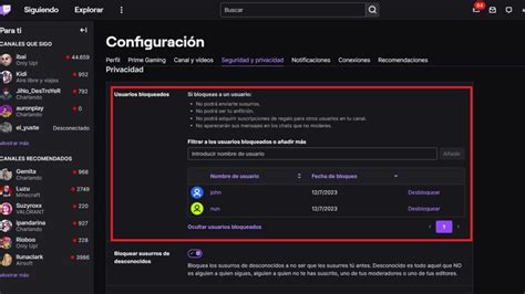 Cómo reportar y bloquear a un usuario en Twitch