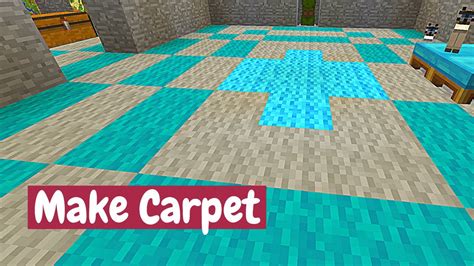 How To Make Carpet Minecraft Tutorial Youtube