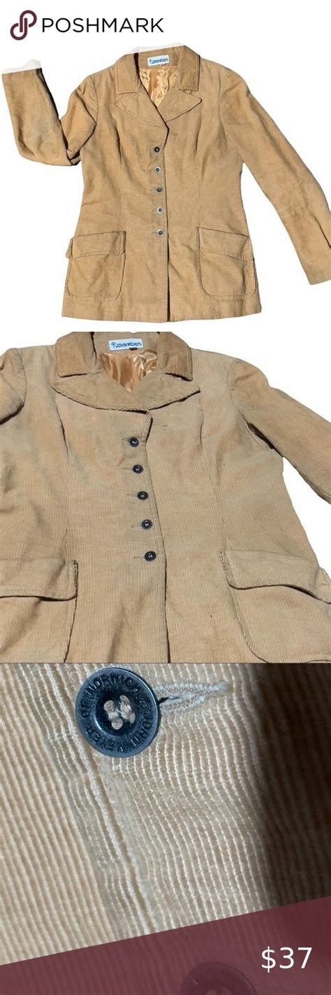 Vintage 1960s 70s John Meyer Of Norwich Corduroy Blazer John Meyer