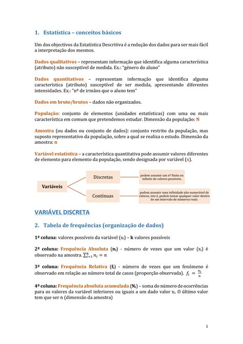 Solution Resumos Estat Stica Studypool