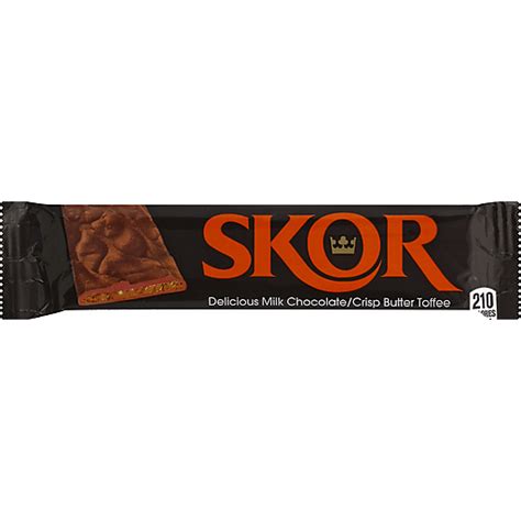 Skor Chocolate Crisp Candy Bar 14 Oz Wrapper Chocolate Foodtown