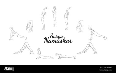 Surya Namaskar S Quence De Yoga Tapes De Salutation Au Soleil En Yoga