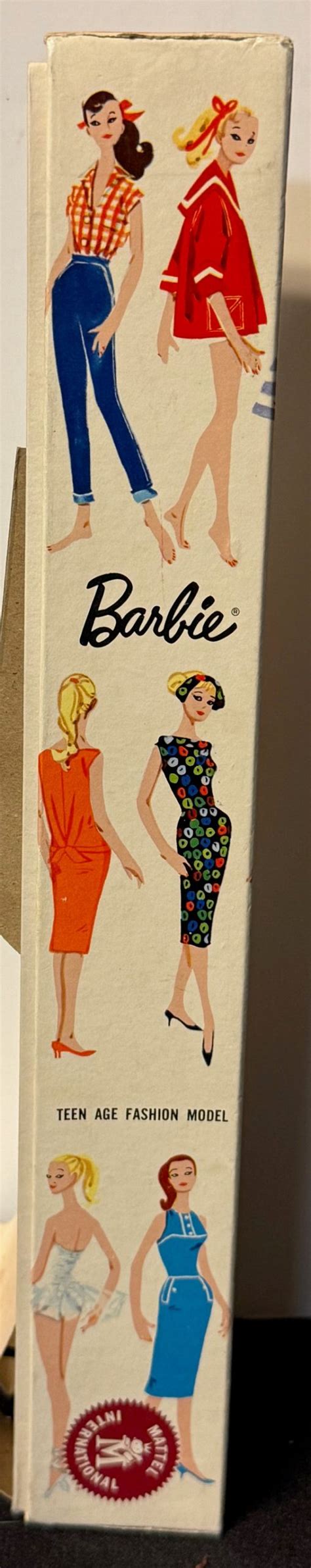 850 Vintage Ponytail Barbie Lemon Blonde MIB Doll Peddlar