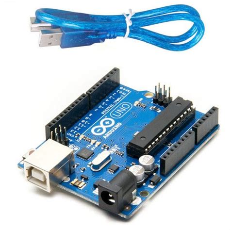 Arduino Uno R3 Microcontroller Development Board Atmega328 Dip A000066