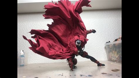 Spawn Custom Wired Cape Review Mcfarlane Toys Mortal Kombat 11 Figure