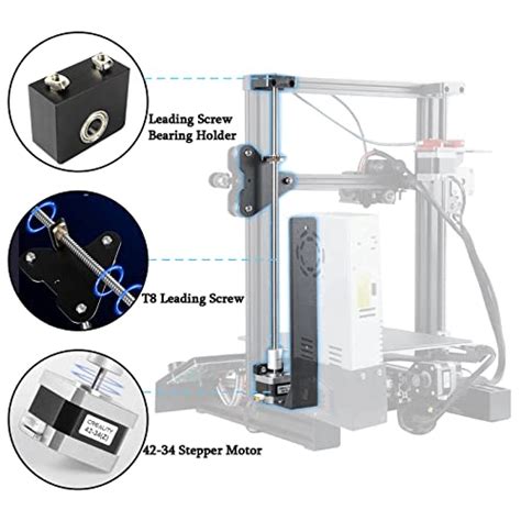 Creality Ender Dual Z Axis Upgrade Kit With Super Quiet Lead Screw